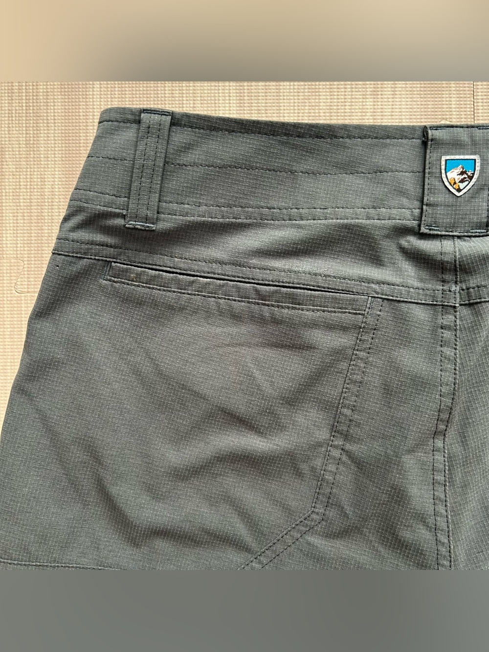 Kuhl Men's Silencr Kargo Gray Outdoor Shorts. Sz 32. UPF 50 - Picture 9 of 15